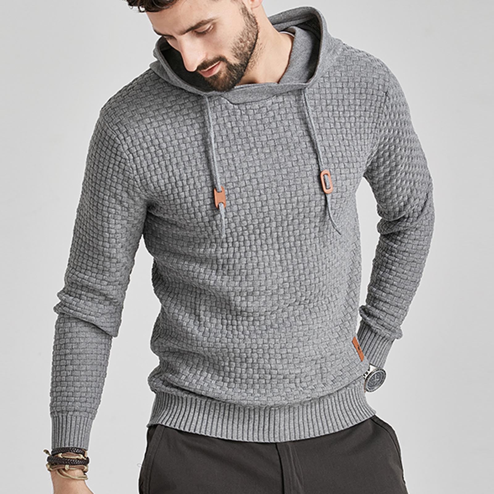 Railey - Männlicher Pullover mit Kapuze