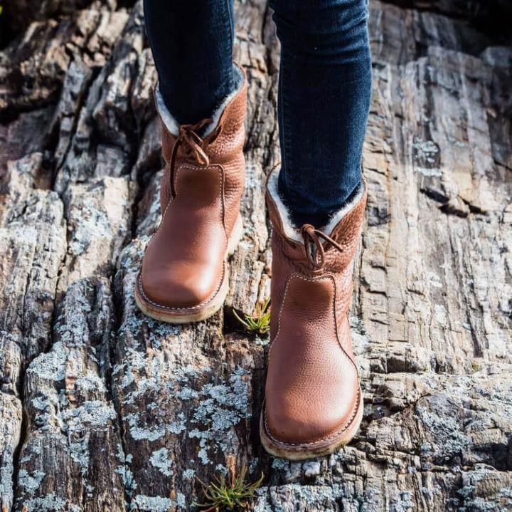 Wilma - Wasserdichte Stiefel mit Fleece-Futter