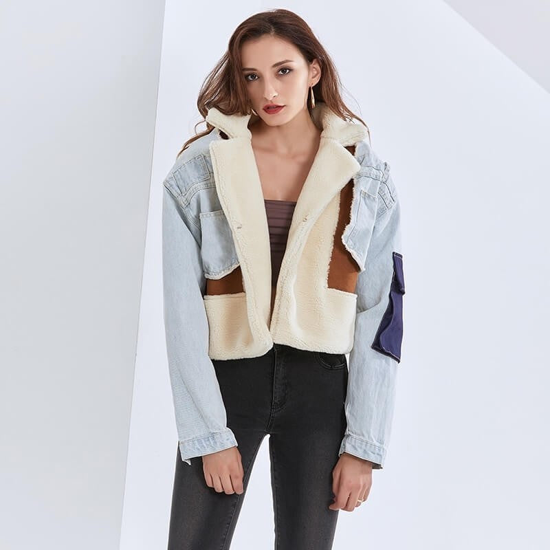 Letty - Patchwork-Baumwolljacke