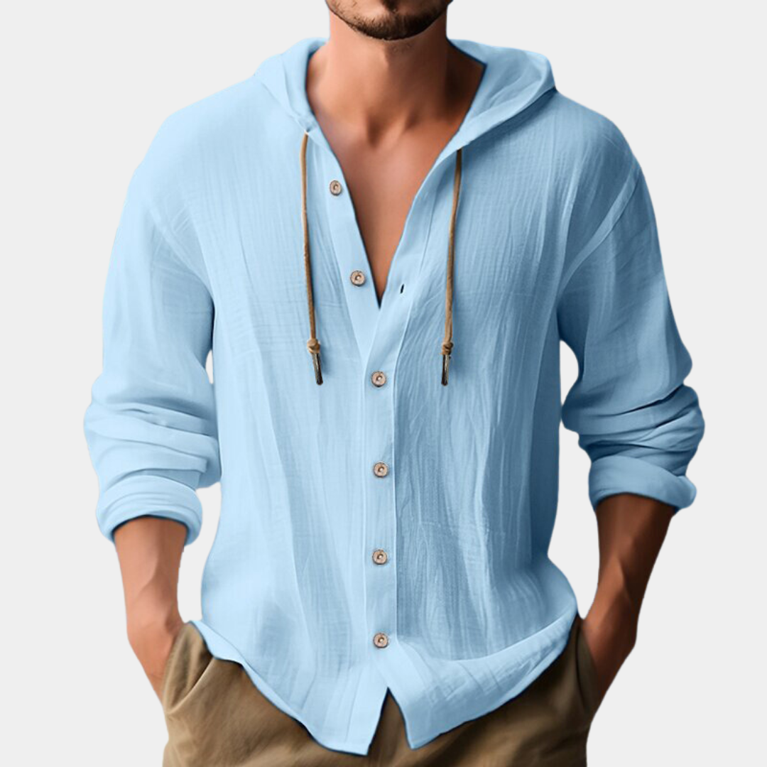 Jason - Lässige Herren-Button-Down-Bluse