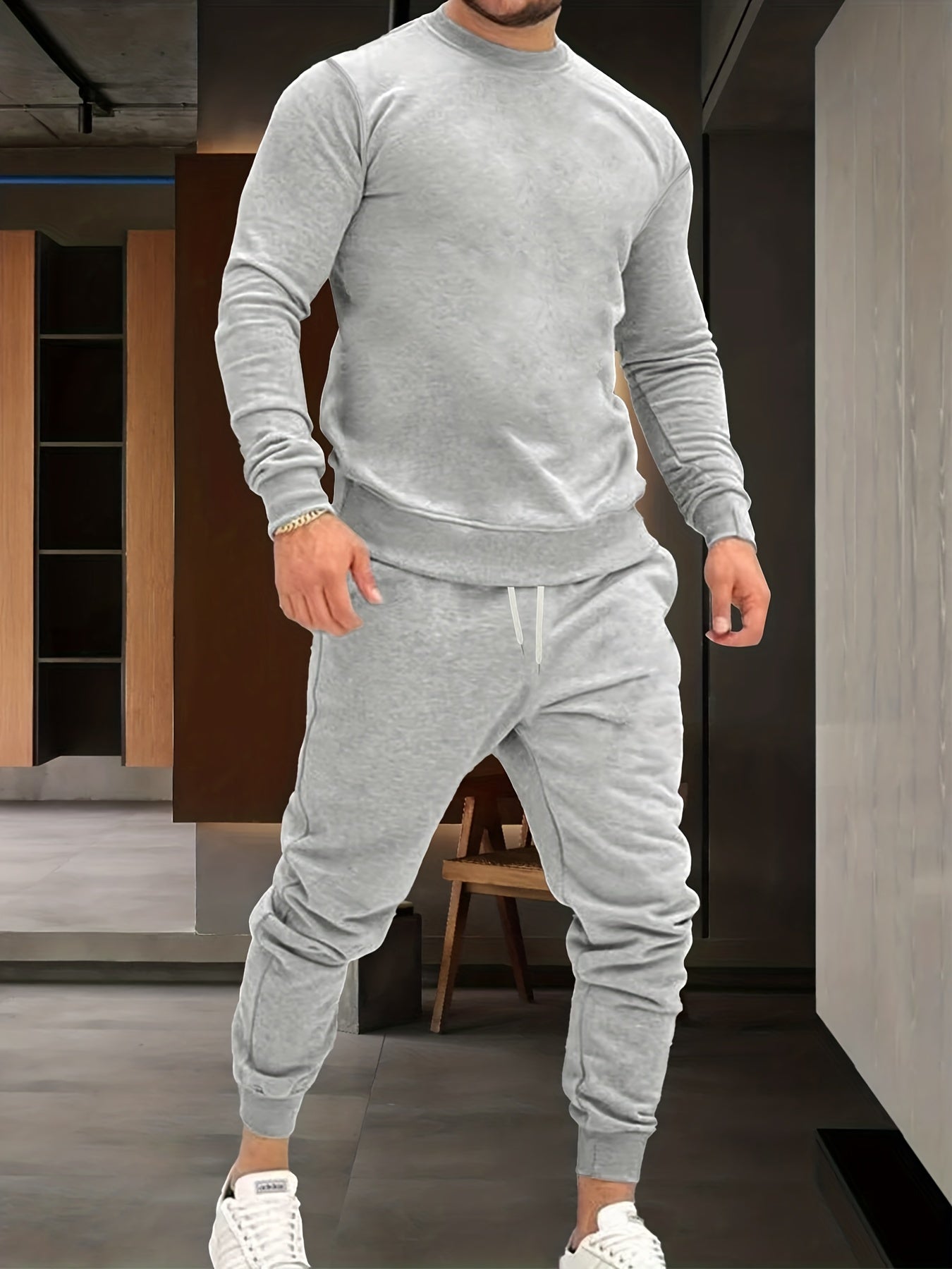 Jovan -  Solid Color Jogginganzug für Herren