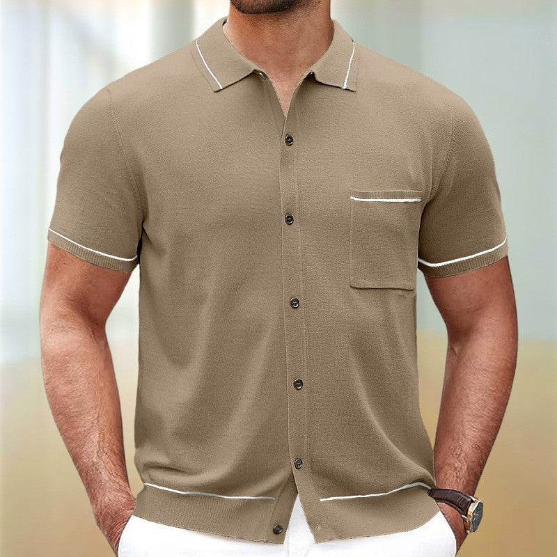 Dario - Herren-Button-Down-Hemd