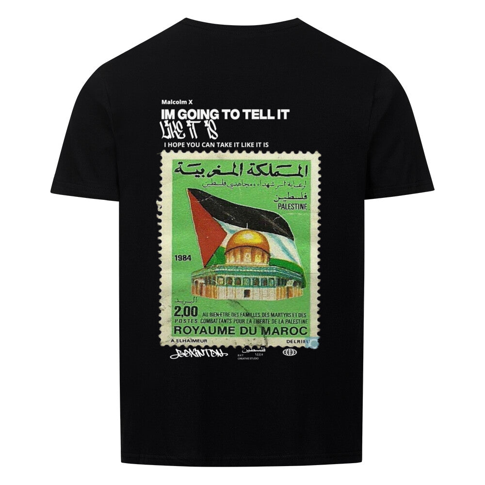 MALCOLM X PALESTINA Hemd