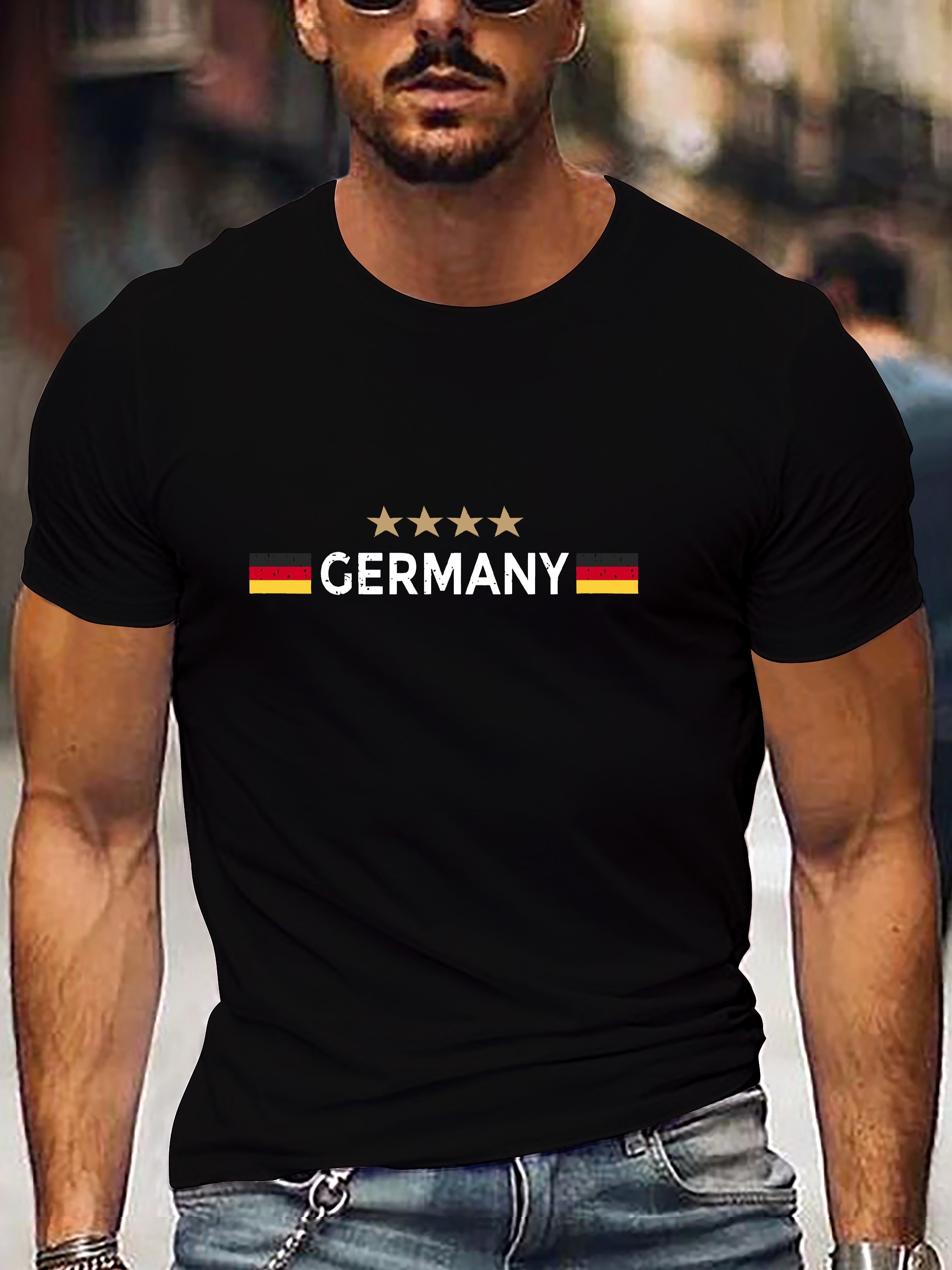 Luka - t-shirt mit deutscher flagge