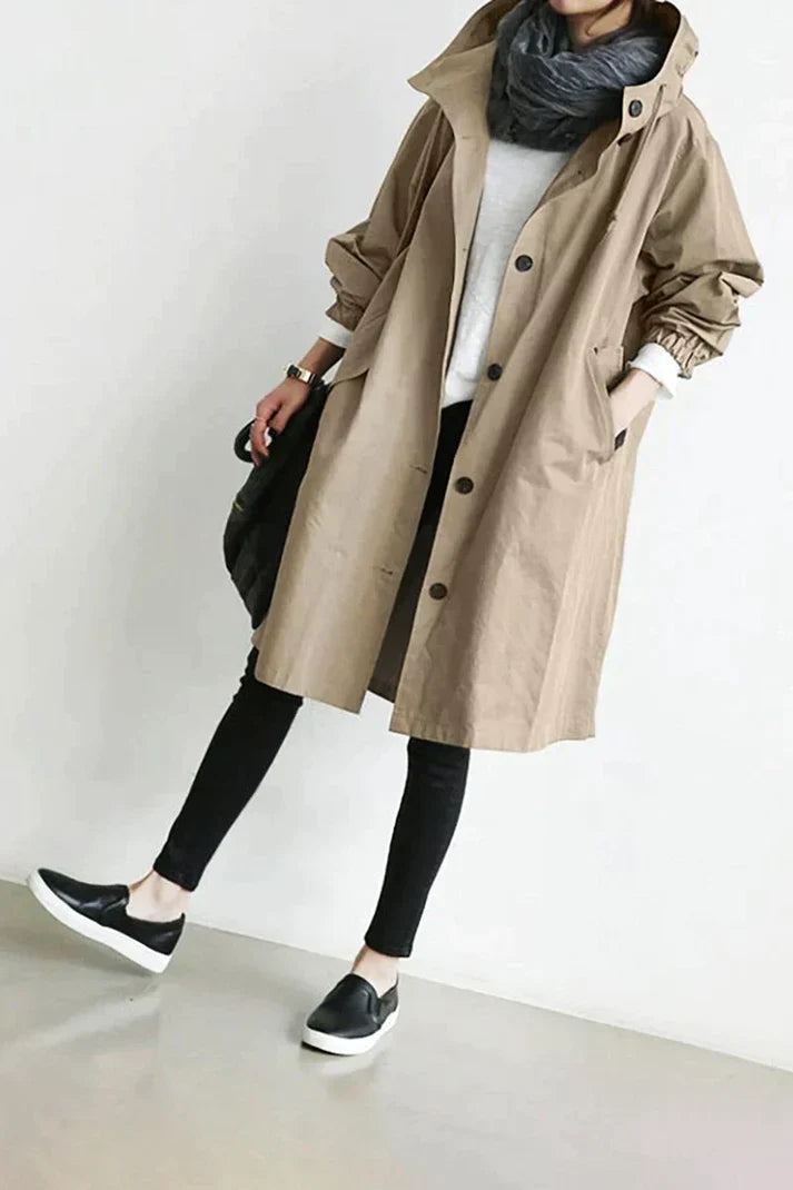 Antonia - Trenchcoat mit Kapuze