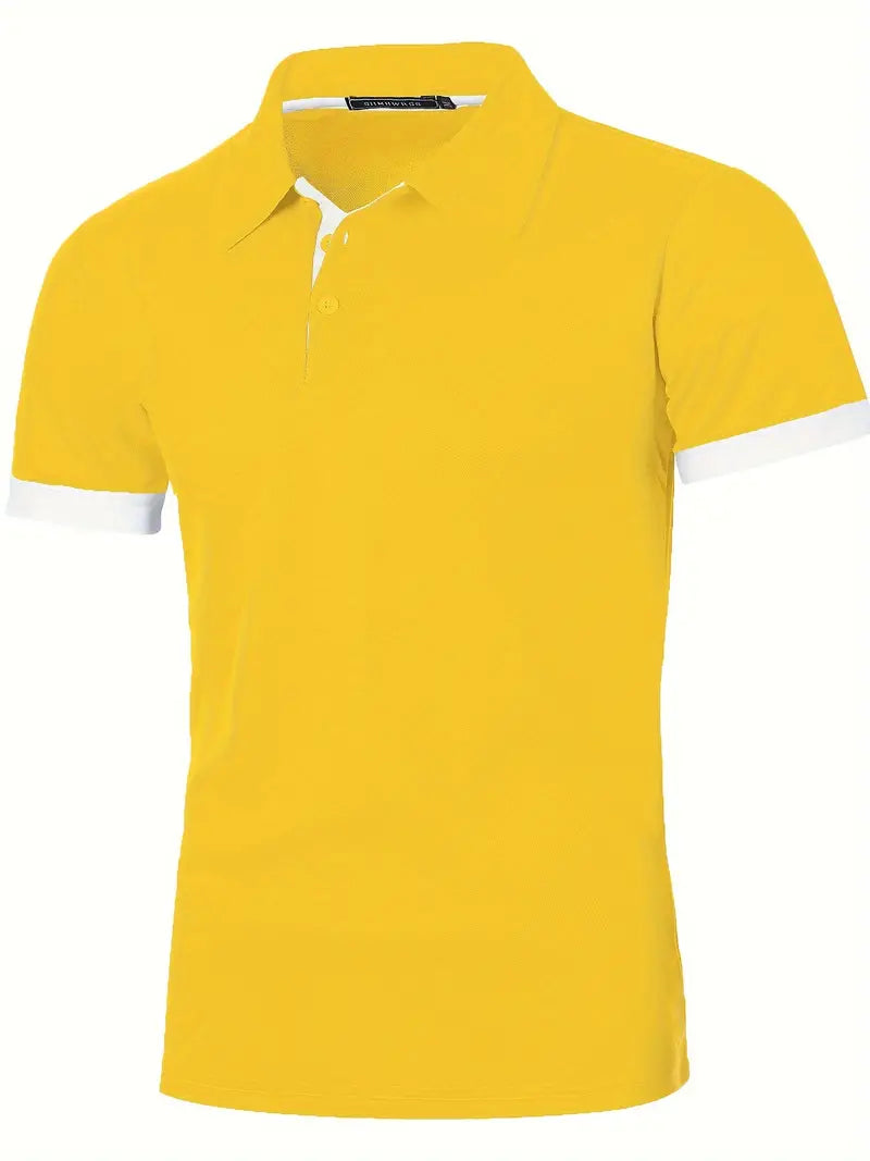 William – lässiges colorblock-shirt für herren