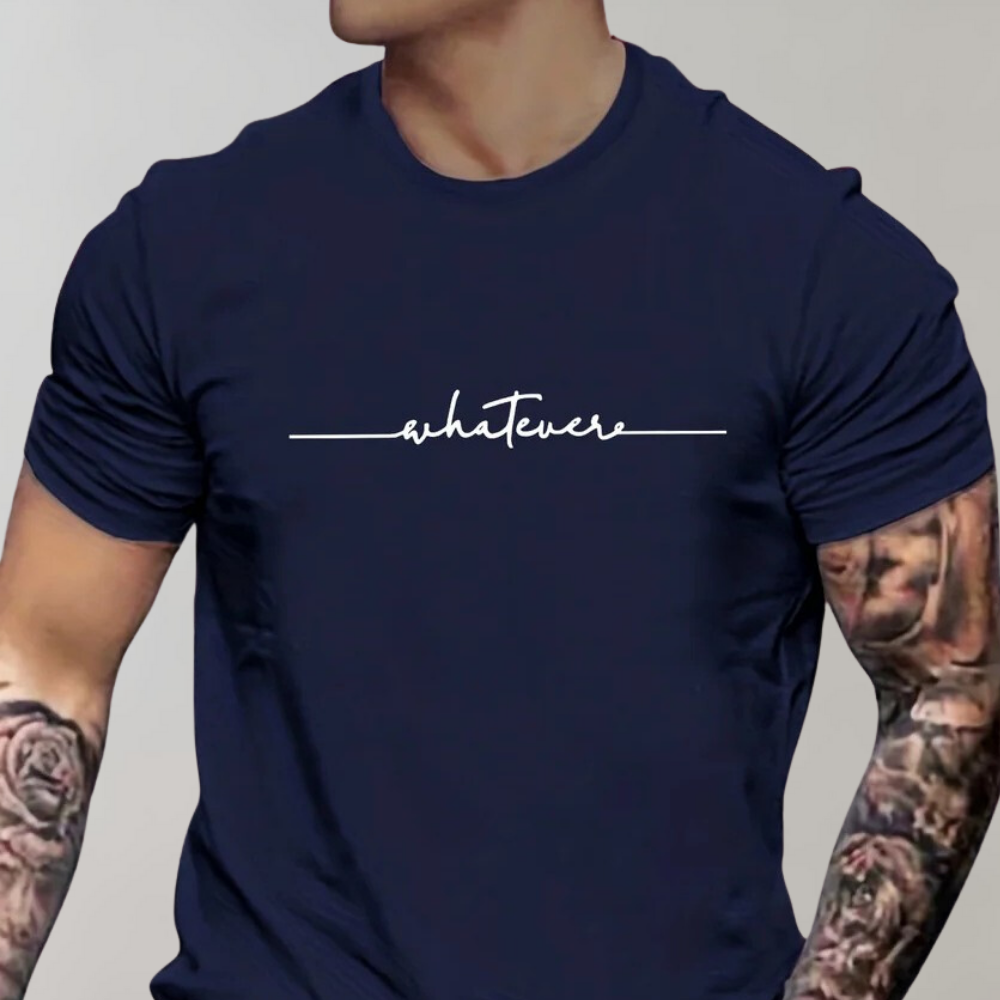 Mark - Casual Herren T-Shirt mit Rundhalsausschnitt