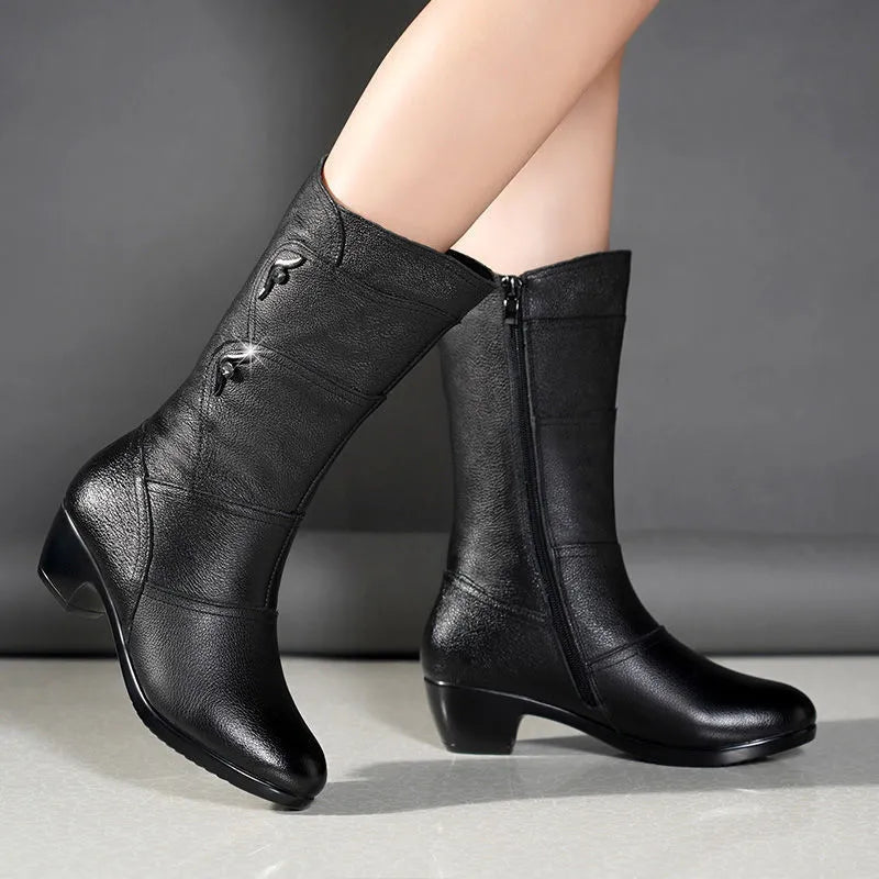 Beryl - Fashion Mid Boots