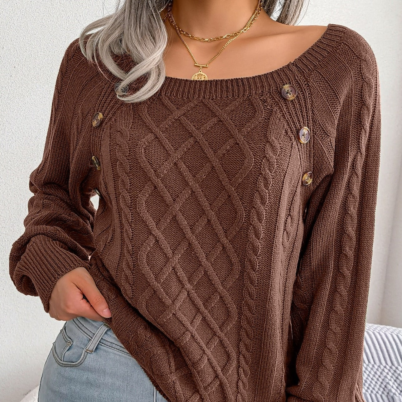 ADELINDA - Stilvoller Strickpullover für Frauen