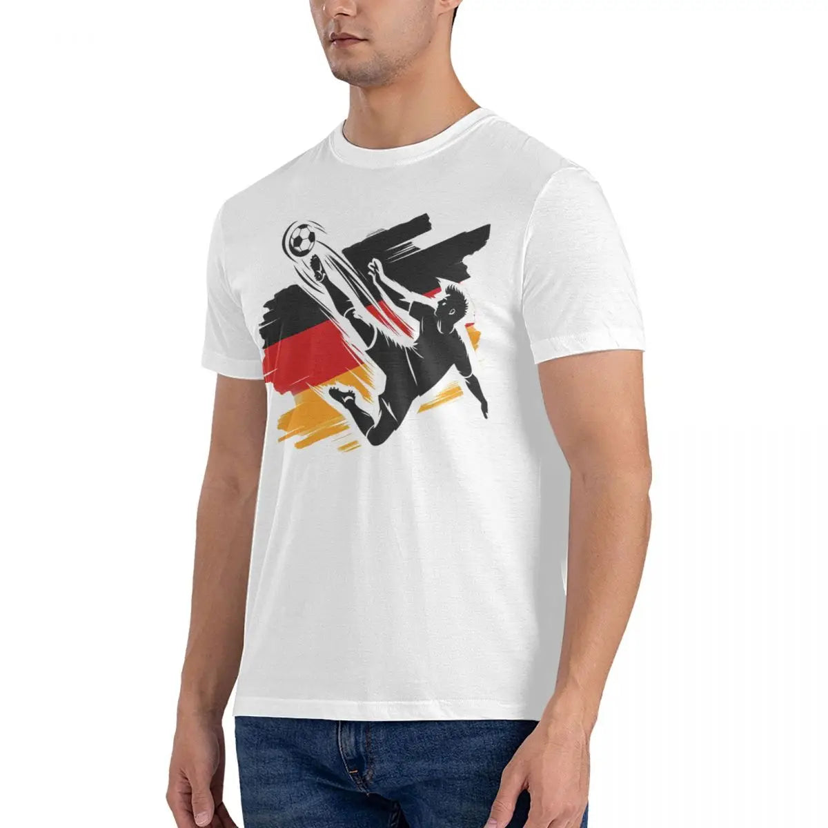 Neuer - t-shirt mit deutscher flagge