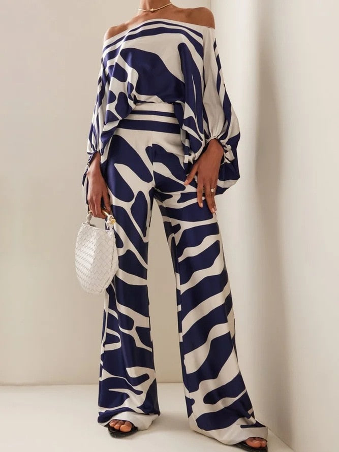 Zweiteiliges Off-Shoulder-Set