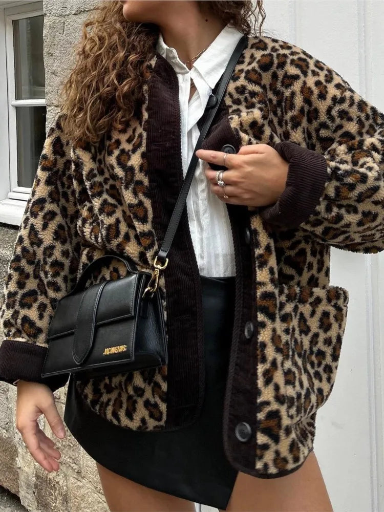 Paula - Jacke mit Leopardenmuster