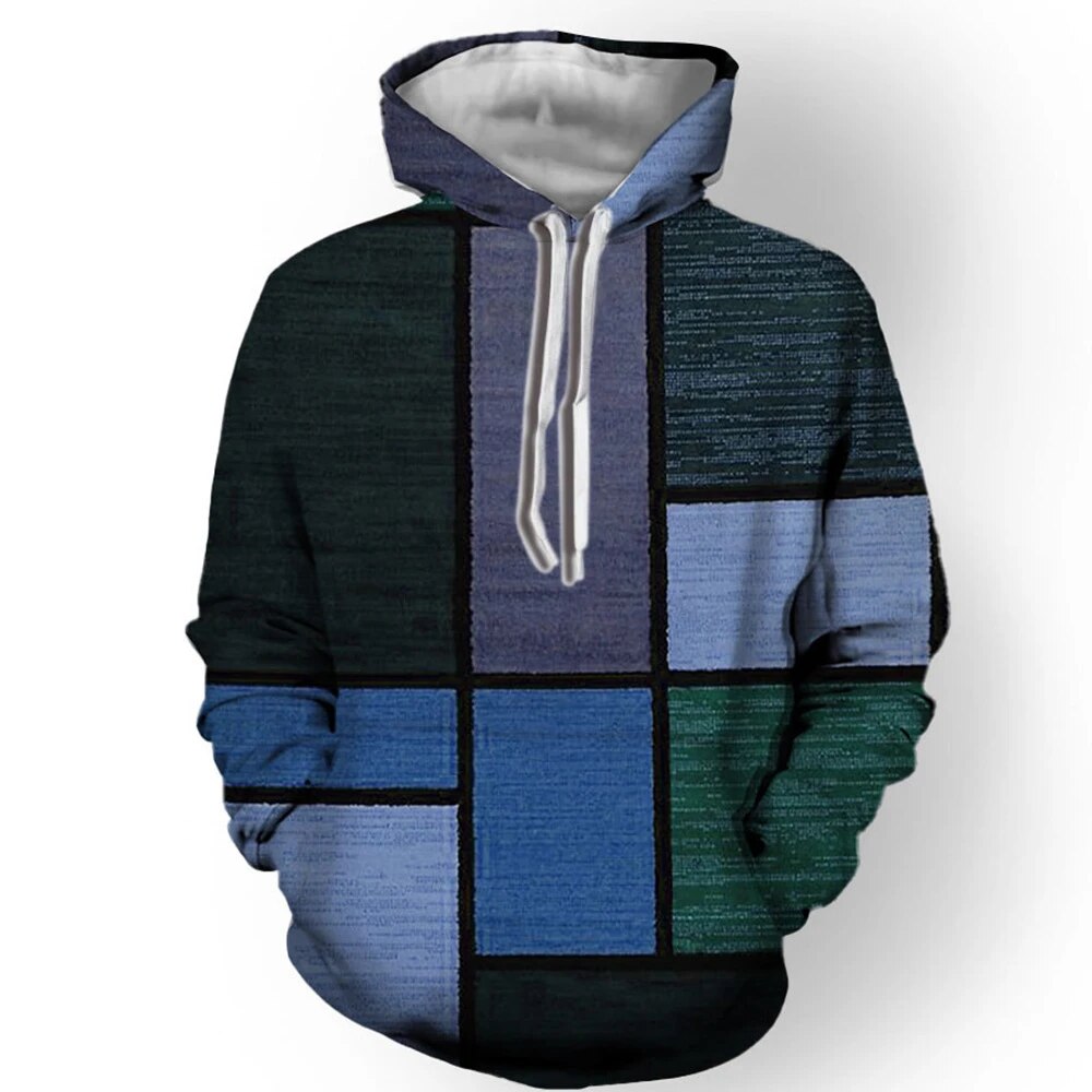 Benedict - Herren-Kapuzenpullover mit Patch-Muster