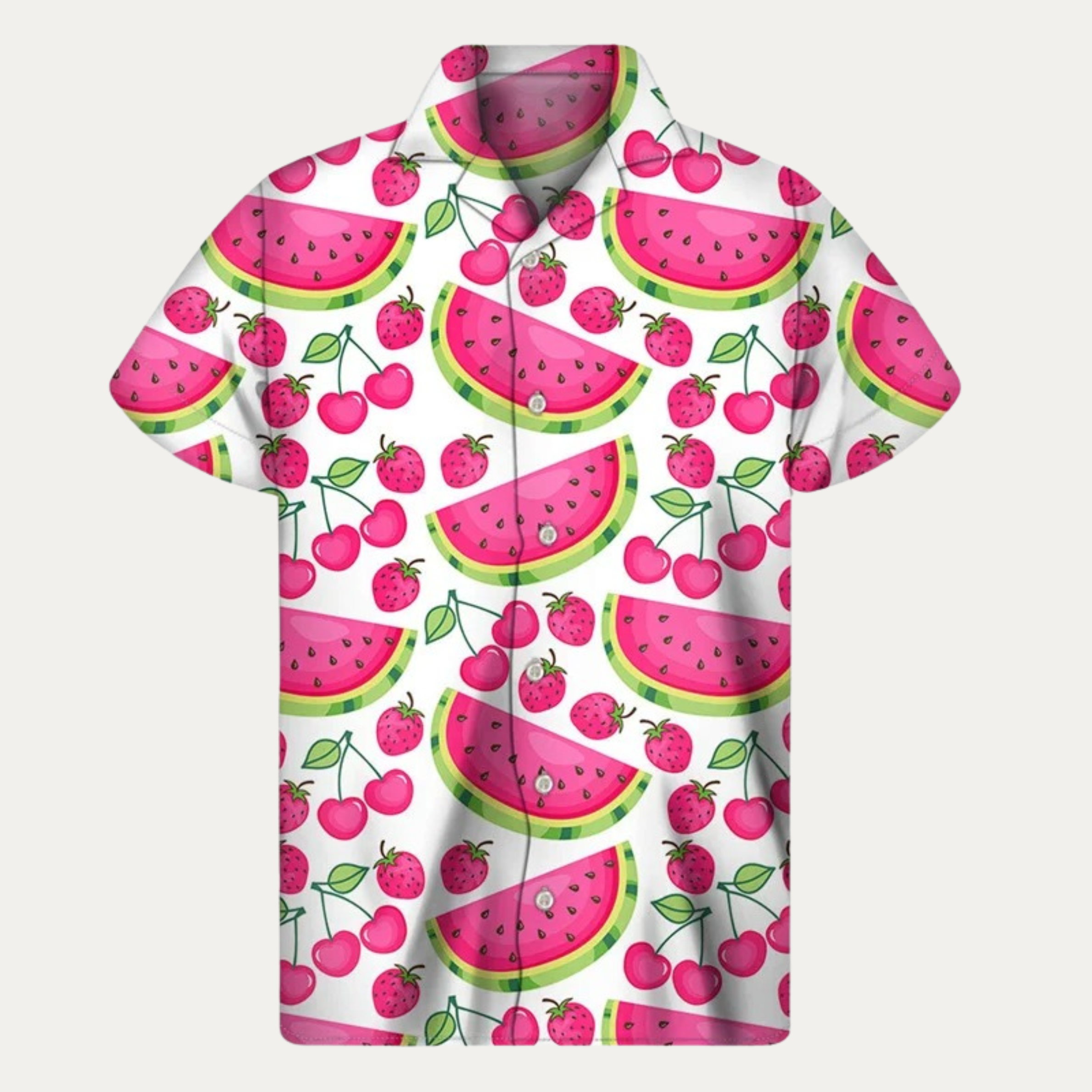 Bernard - Hemd mit Wassermelonen-Print