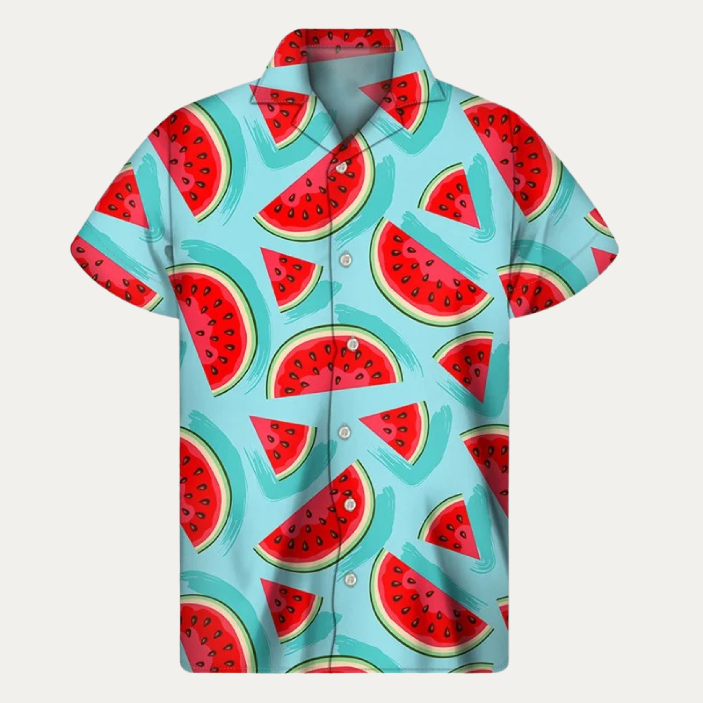 Bernard - Hemd mit Wassermelonen-Print