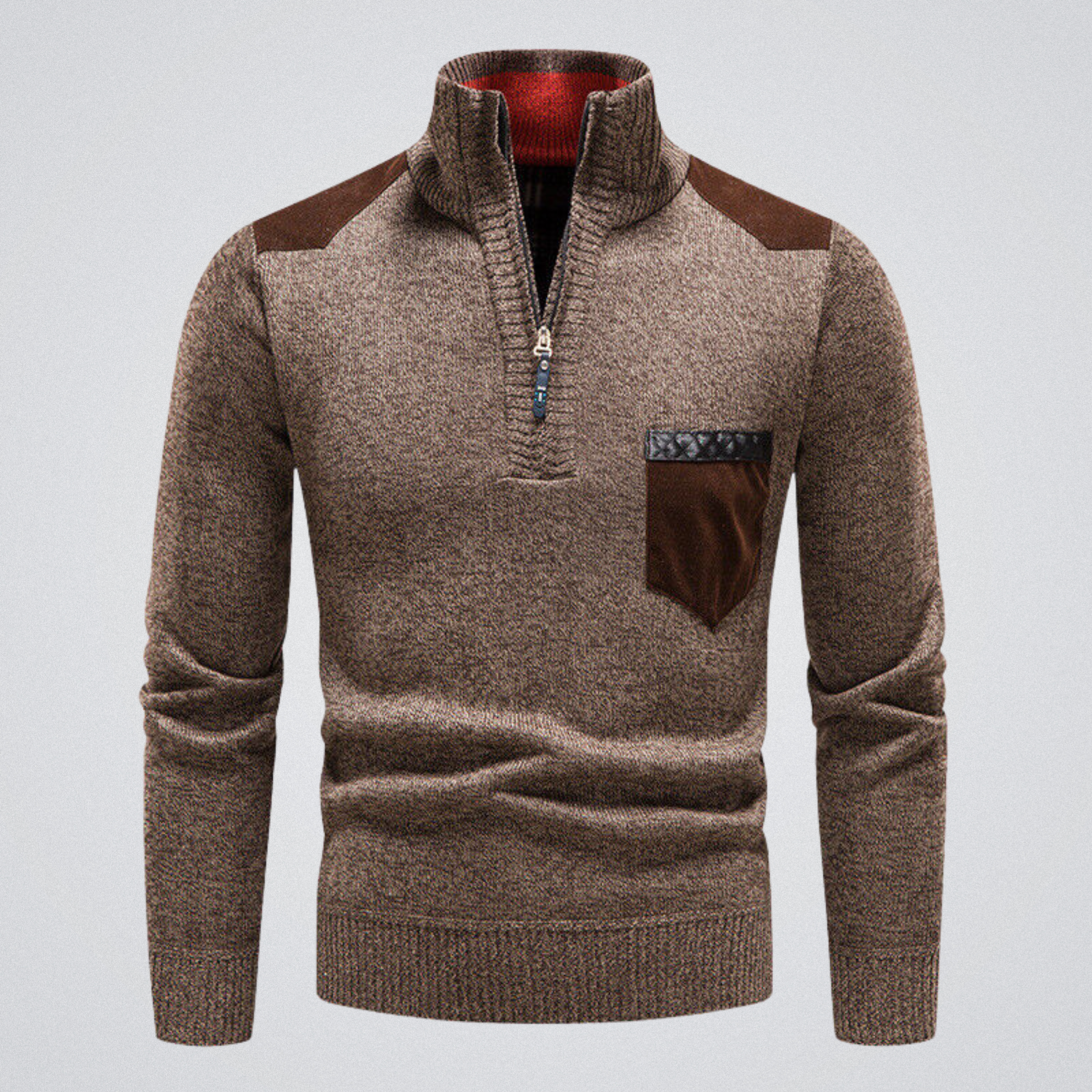 Dunstan - Patchwork-Pullover