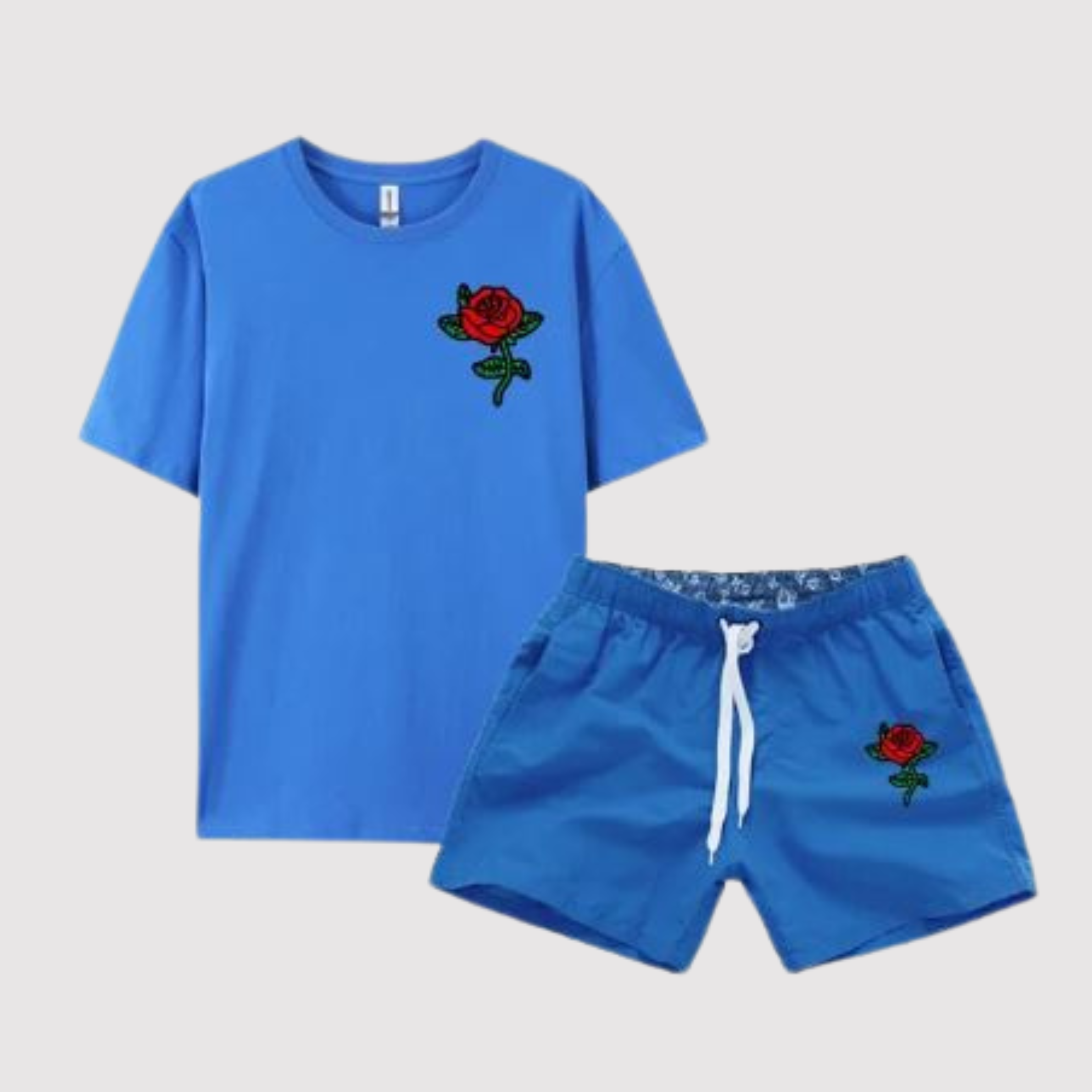 Jandy - Zweiteiliges Set aus trendigen Shorts und T-Shirts für Männer