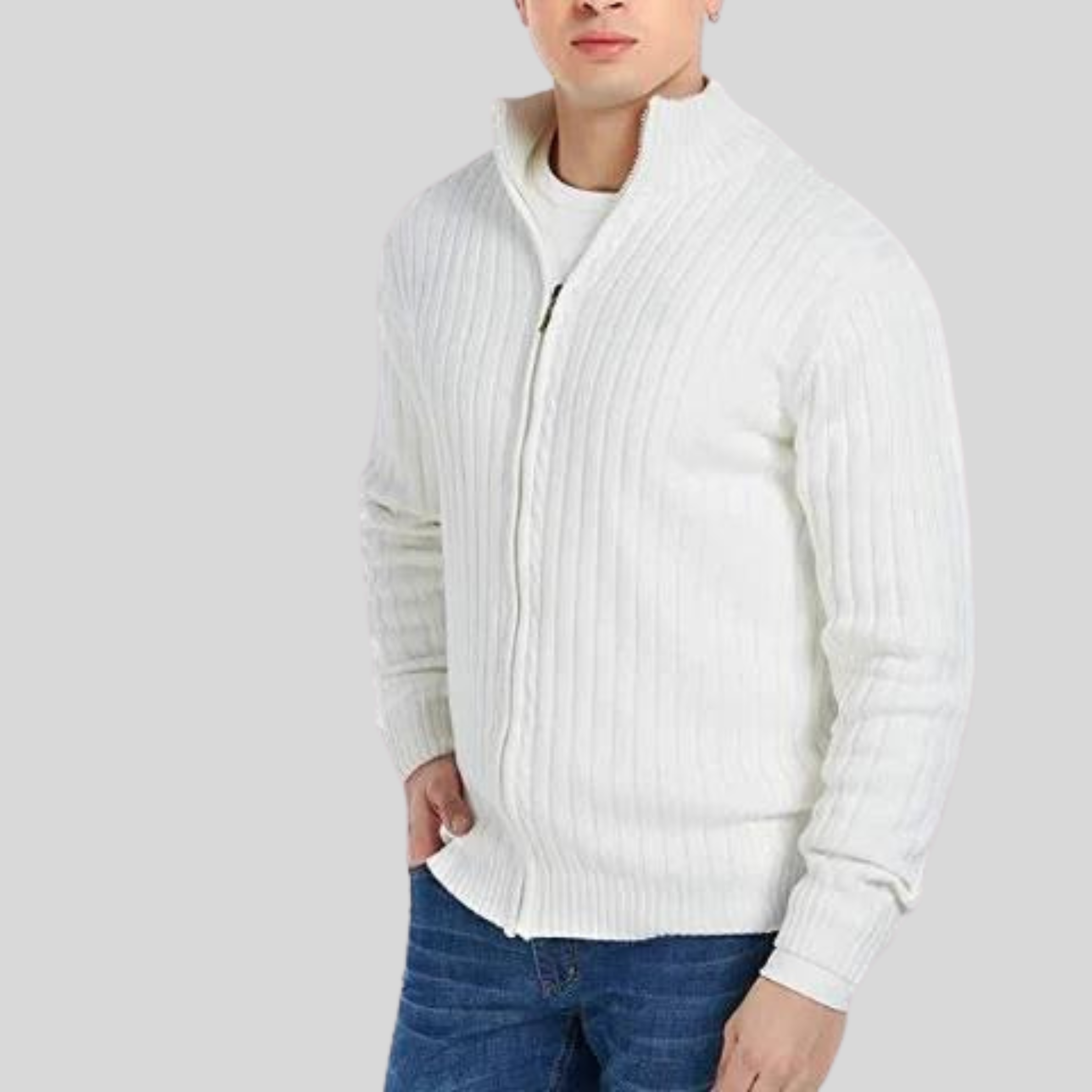 Theodore - Hochwertige Strickjacke