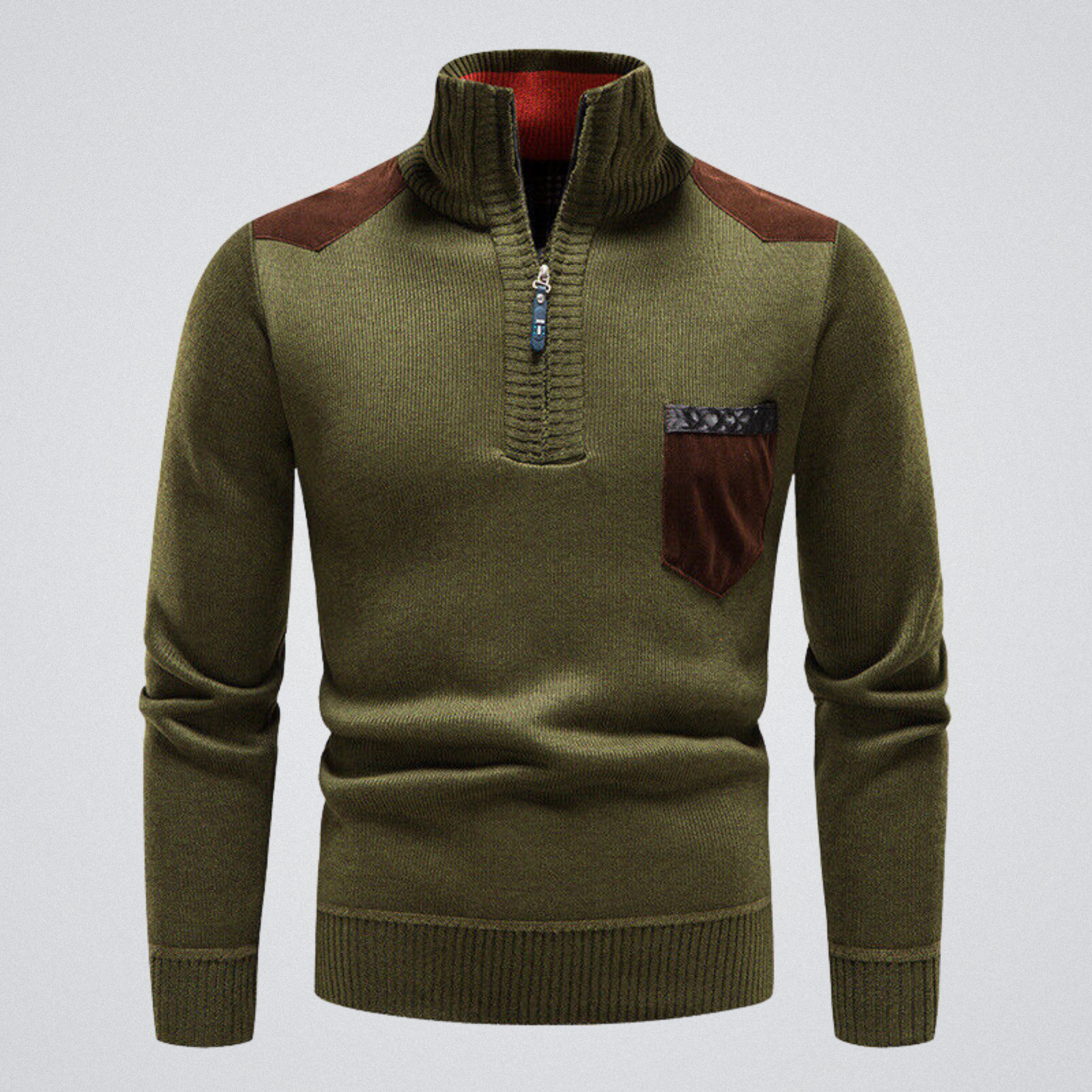 Dunstan - Patchwork-Pullover