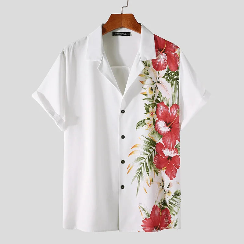 Charley - Hemd mit Hawaii-Print