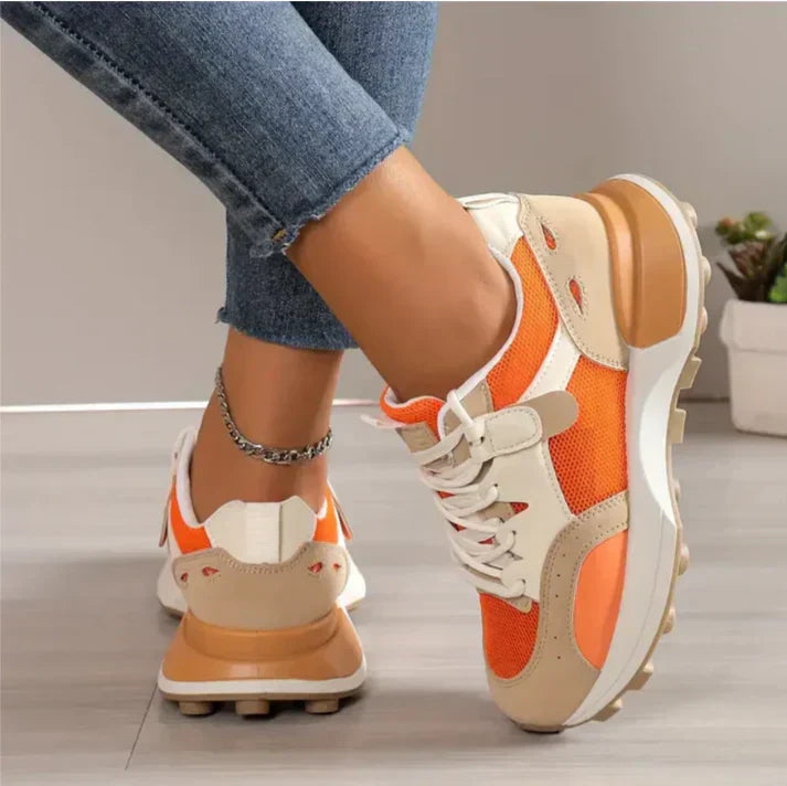 Calliope - Colorblock Freizeit-Sneakers für Frauen