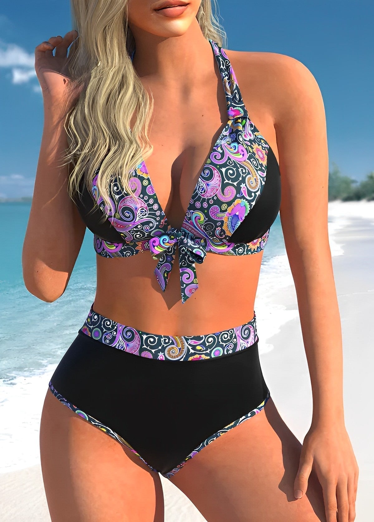 LEA - Bikini mit Mandala-Druck