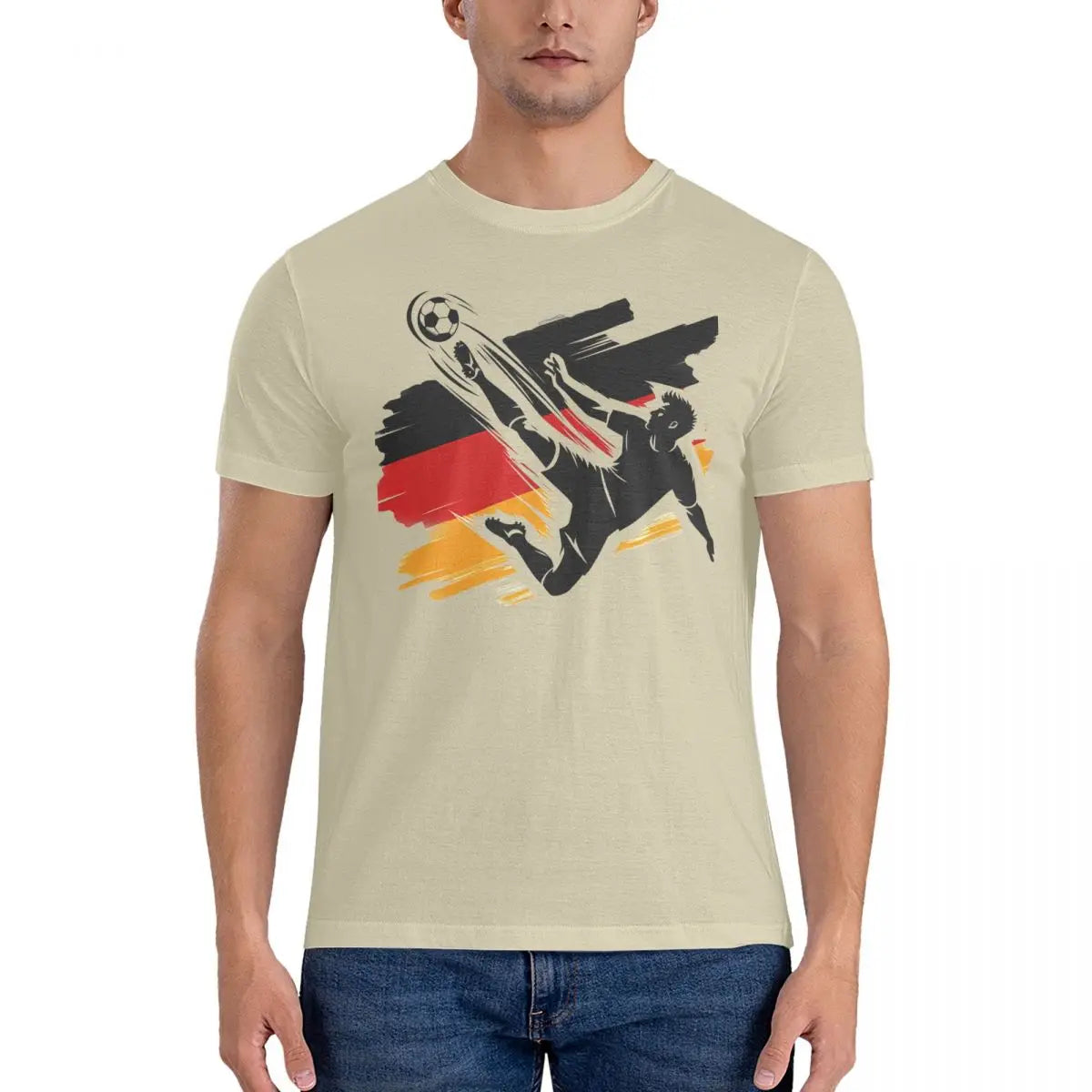 Neuer - t-shirt mit deutscher flagge