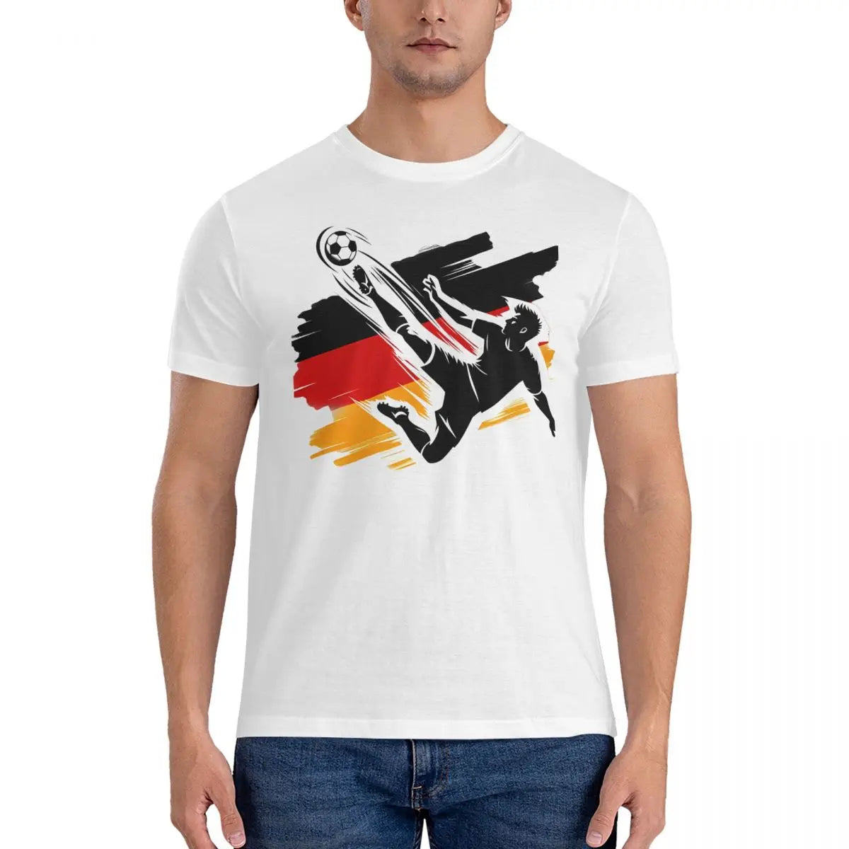 Neuer - t-shirt mit deutscher flagge