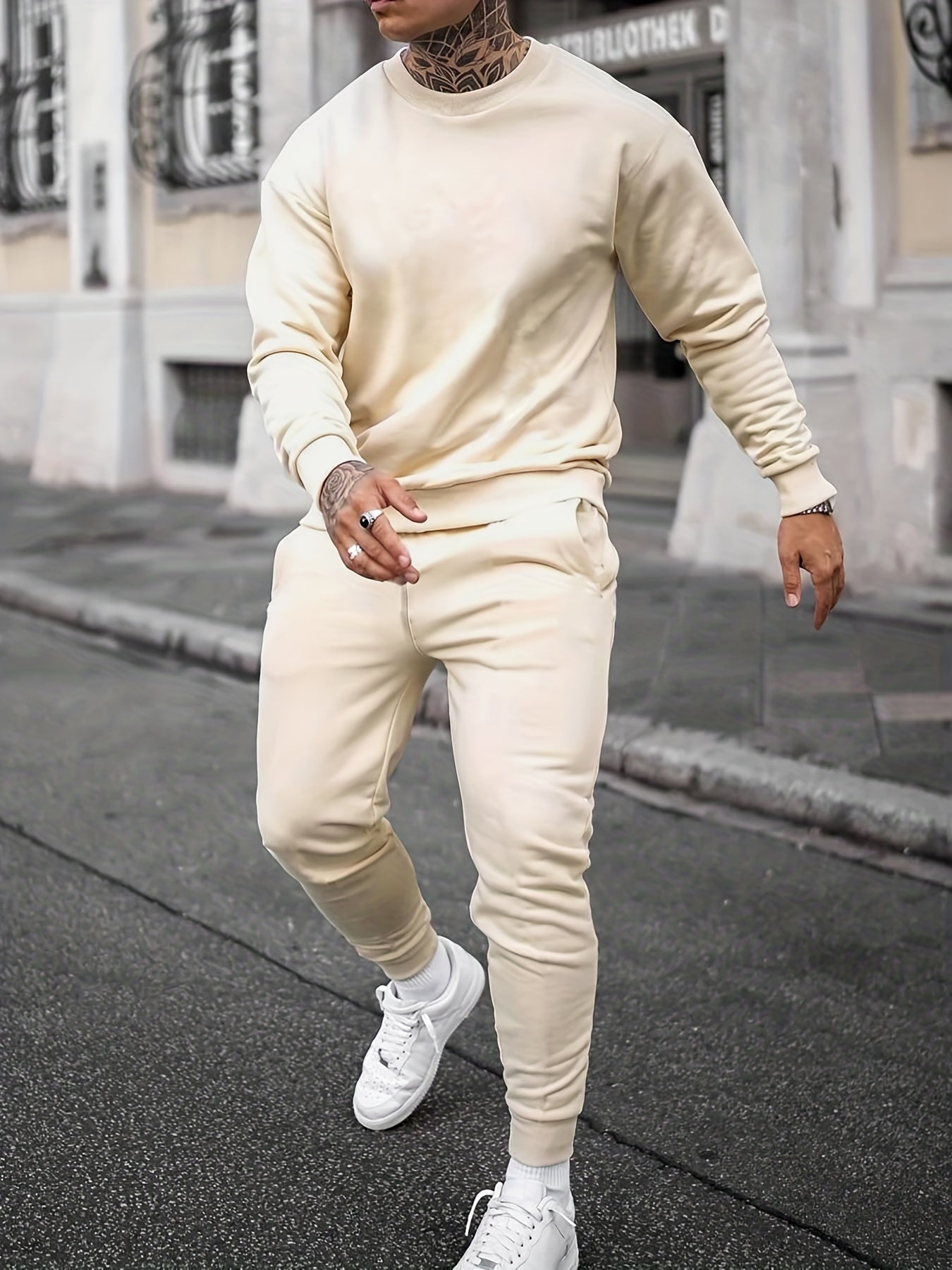 Jovan -  Solid Color Jogginganzug für Herren