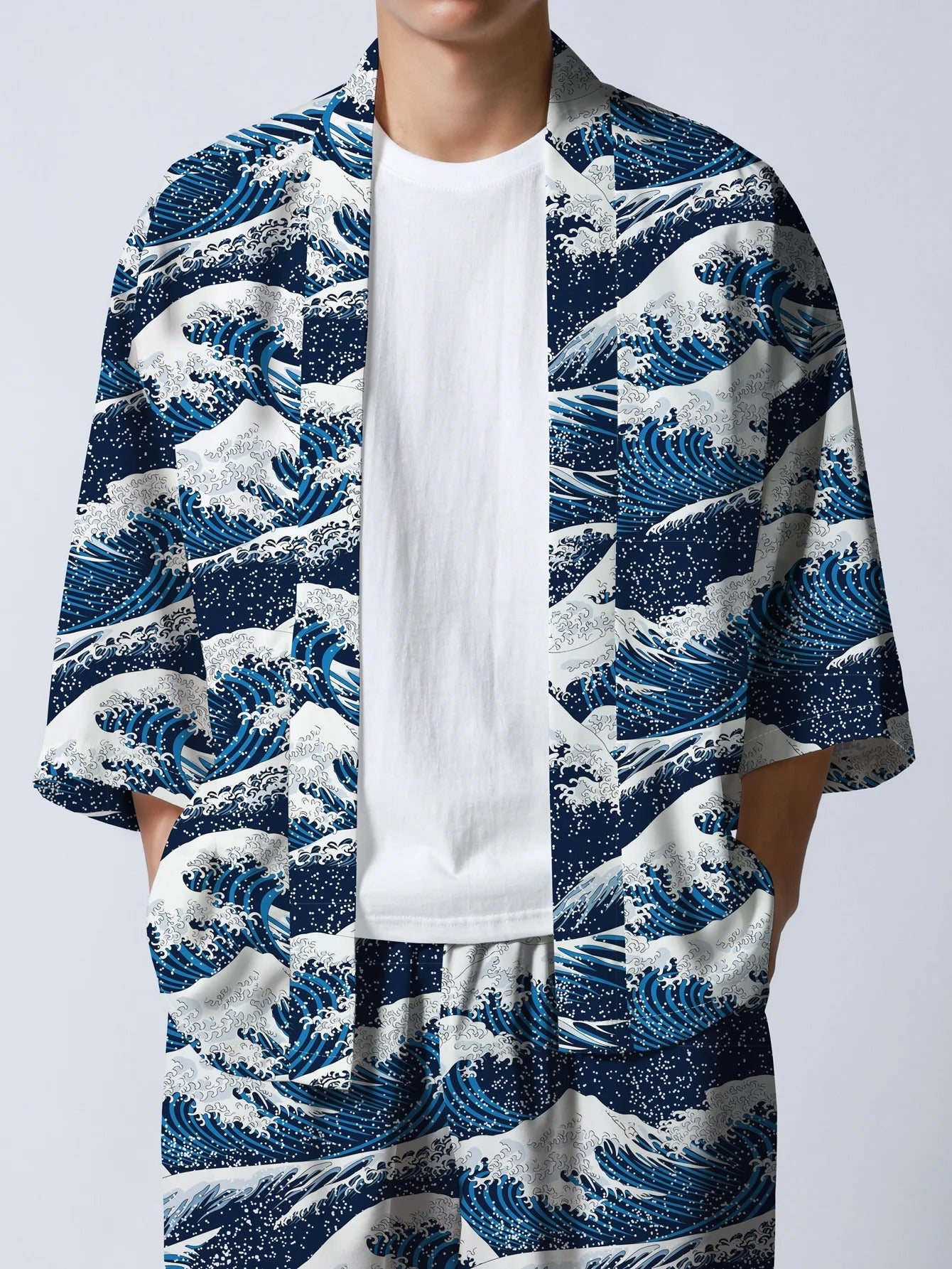 Louis - Bedruckter Kimono-Cardigan