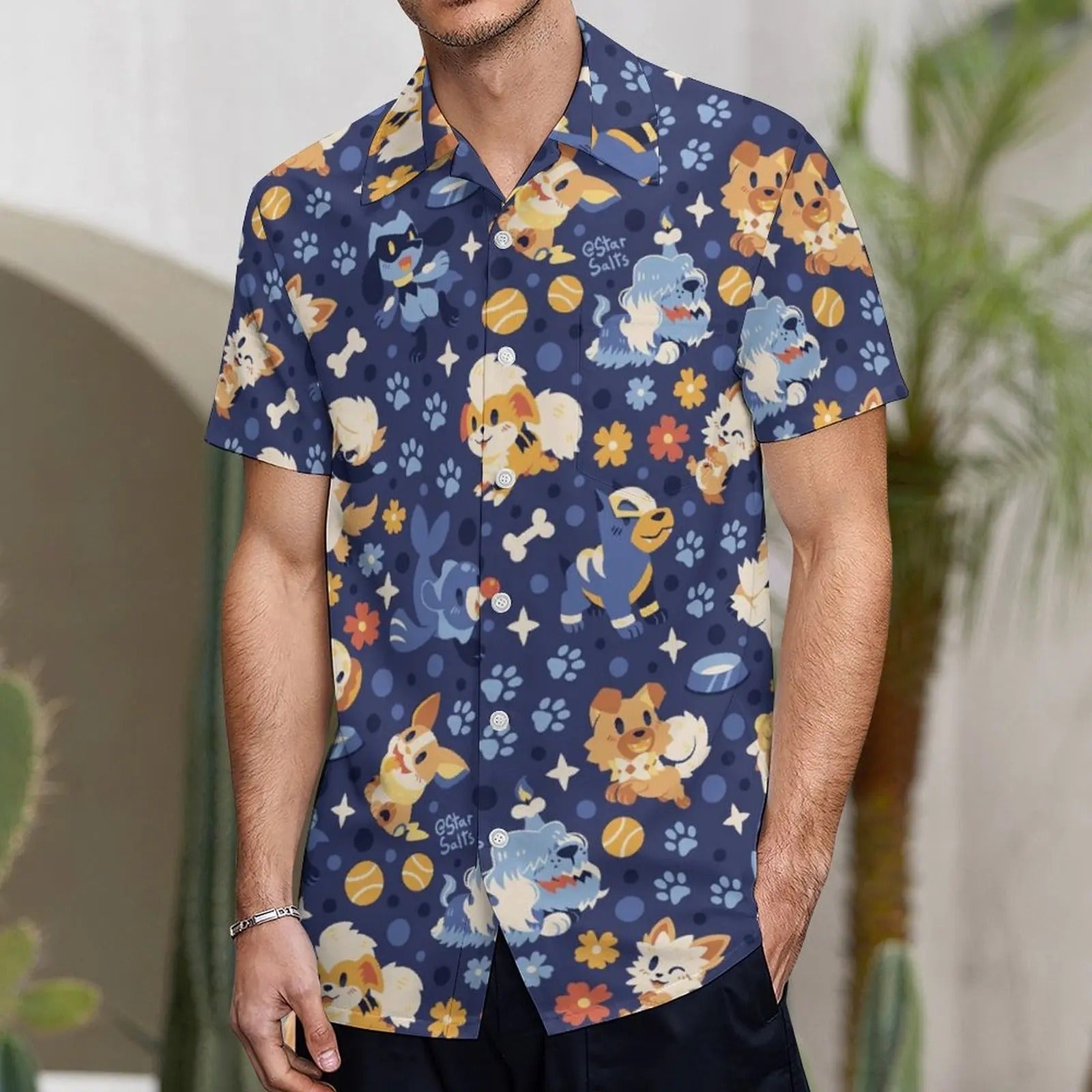 Thomas - Hawaii-T-Shirt für Männer