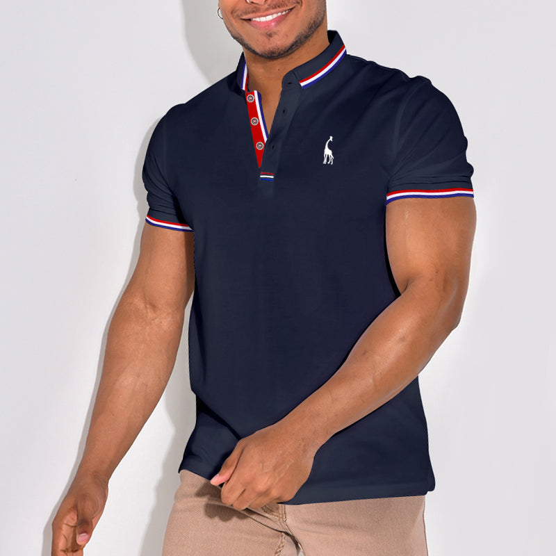 Luca | Poloshirt mit Atmungsaktivem Stoff und Sportlichem Look für Herren