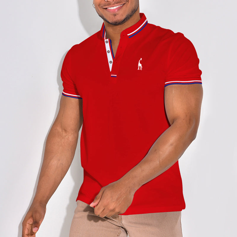 Luca | Poloshirt mit Atmungsaktivem Stoff und Sportlichem Look für Herren