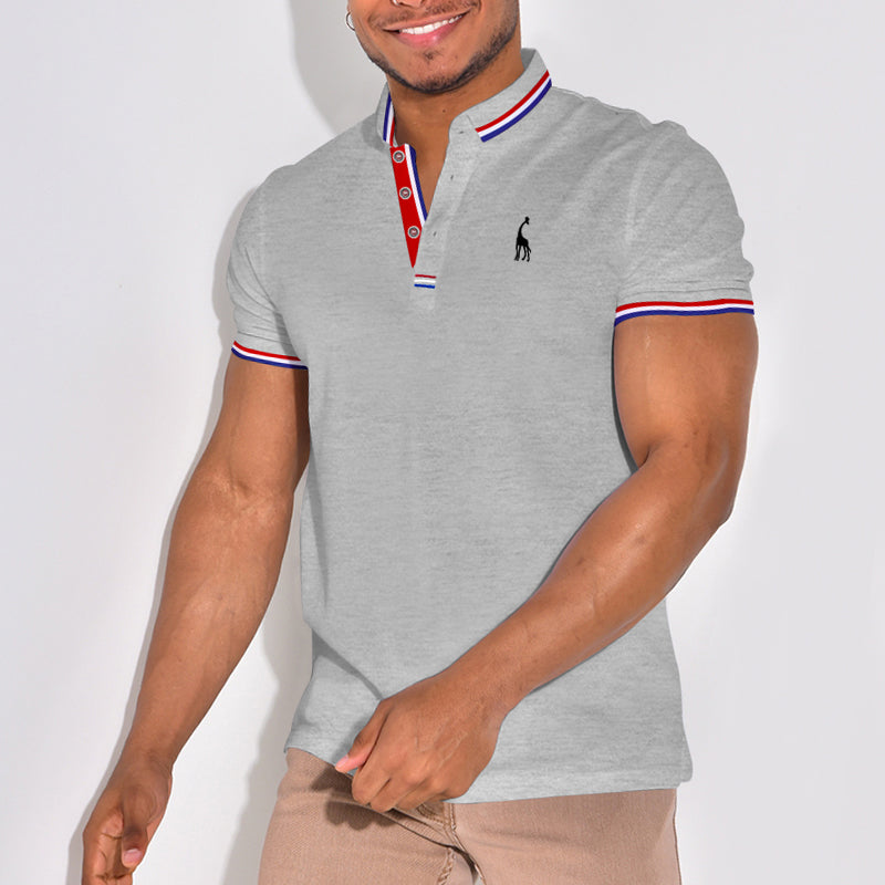 Luca | Poloshirt mit Atmungsaktivem Stoff und Sportlichem Look für Herren