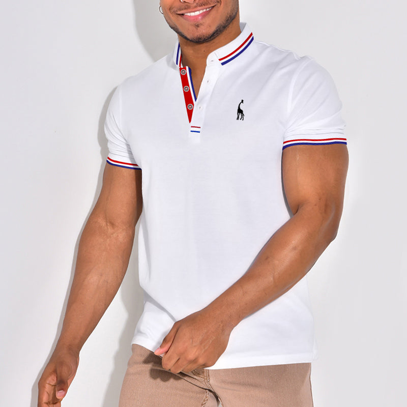 Luca | Poloshirt mit Atmungsaktivem Stoff und Sportlichem Look für Herren